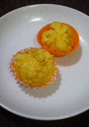 A picture of For Bentos: Corn and Cheese Egg Chakin (Bundles).
