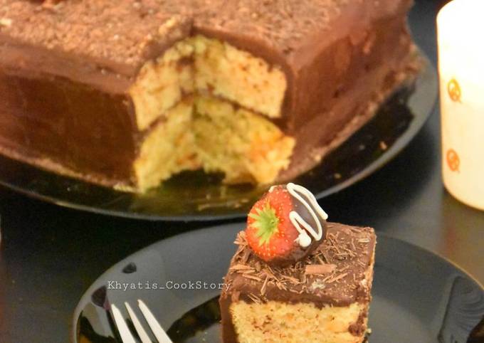 Easiest Way to Prepare Super Quick Homemade Carrot chocolate wheat flour Cake