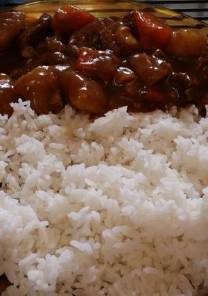 A picture of Japanese Beef Curry.