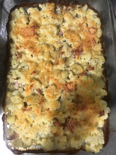 Una foto de Coliflor gratinada