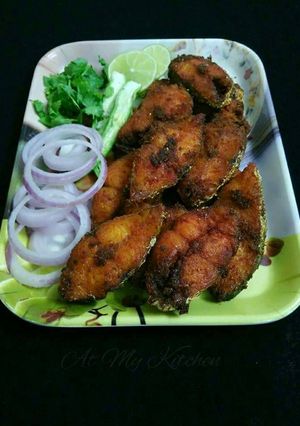 A picture of Rohu Fish Fry.