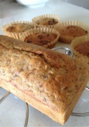 A picture of Butter and Sugar-Free Banana Cake.