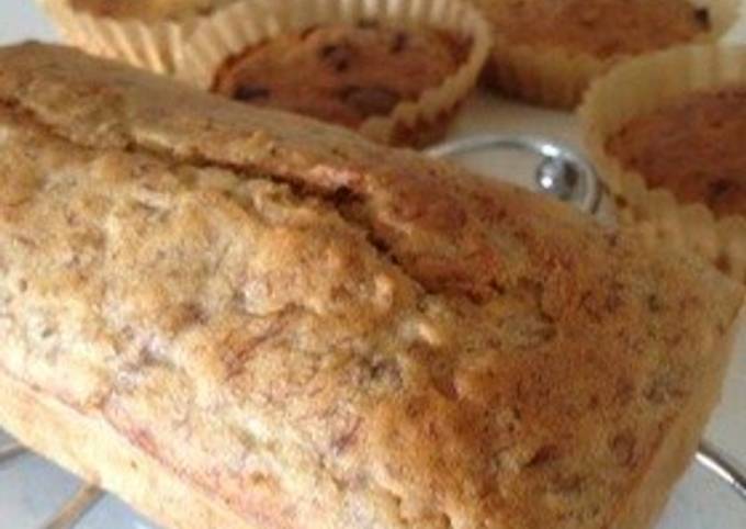 Recipe of Speedy Butter and Sugar-Free Banana Cake