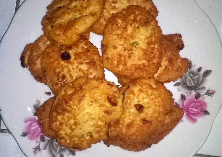 Perkedel tahu cornet