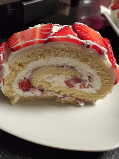 Una foto de Brazo de fresas con nata Mambo