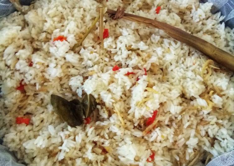 Nasi liwet teri