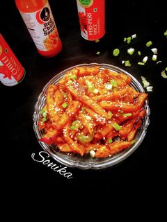 पेरी पेरी हनी चिली पोटैटो (peri peri honey chilli potato recipe in Hindi) रेसिपी मुख्य फोटो