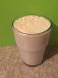 Licuado de proteína casero