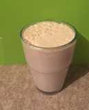 Licuado de proteína casero