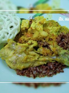 Foto resep Sayur Labu Kuning Tempe Ayam Santan