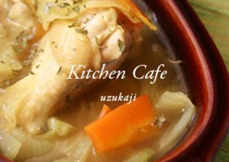 Do You Make These Simple Mistakes In Curry Consomme Soup with Chicken Wings and Cabbage