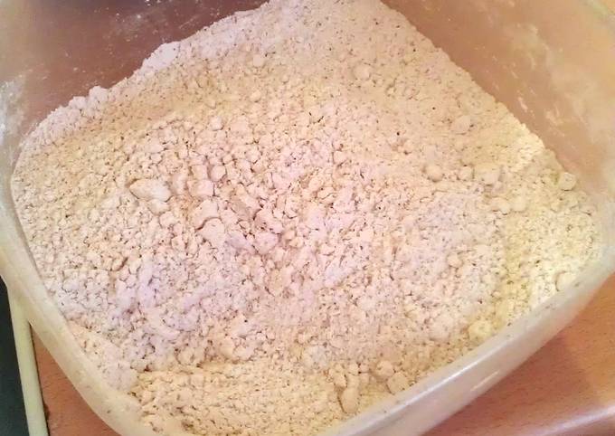 Vickys Gluten-Free Brown Bread Flour Mix GF DF EF SF NF recipe main photo