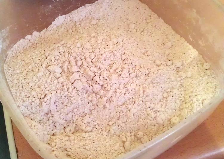 Simple Way to Prepare Homemade Vickys Gluten-Free Brown Bread Flour Mix GF DF EF SF NF