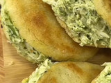 Arepa with Avocado Chicken