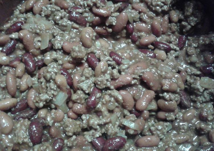 Steps to Prepare Homemade Chili beans