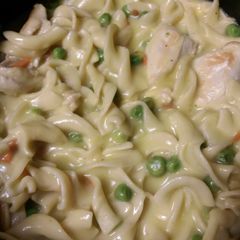 A picture of Quick Chicken noodle soup.