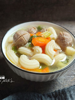 Foto resep Sup Bakso Makaroni