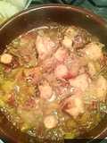 Mediterranean octopus casserole