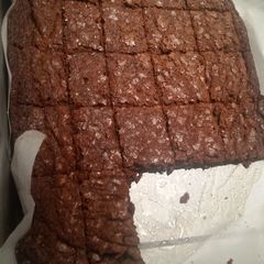 A picture of Chocolate brownies.