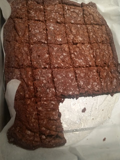 A picture of Chocolate brownies.