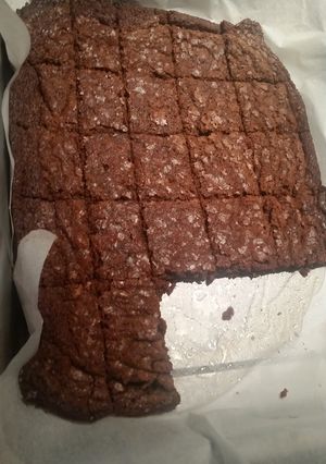 A picture of Chocolate brownies.