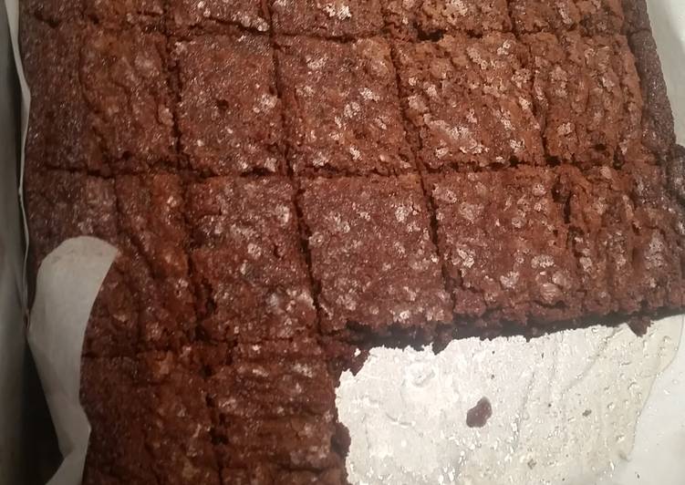 Easiest Way to Make Favorite Chocolate brownies