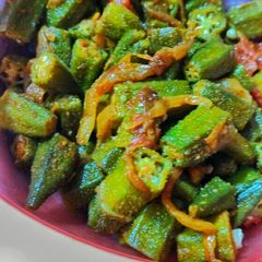 Masala Bhindi A picture of Masala Bhindi.