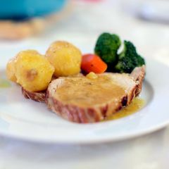 A picture of Mama's Pork Recipe.