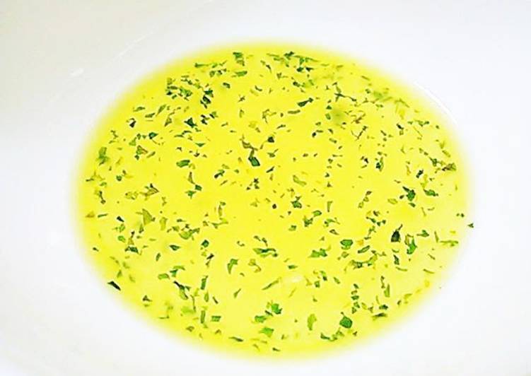 Recipe of Homemade Zesty Dressing with Preserved Lemons