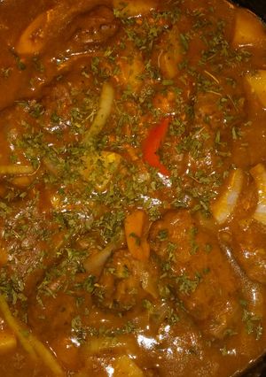 A picture of Southren Smothered Beef Cube Steaks.