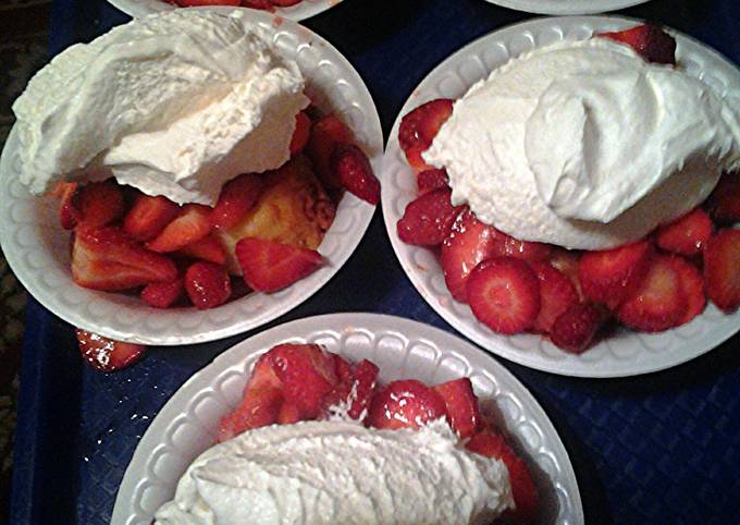 Simple Way to Make Super Quick Homemade strawberry shortcake easy