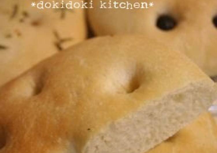 Focaccia in a Bread Maker