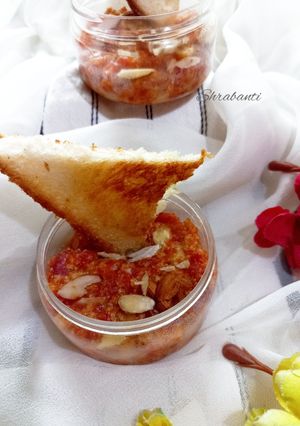 গাজরের হালুয়া জার (Gajar halwa Jar recipe In Bengali) রেসিপির প্রধান ছবি
