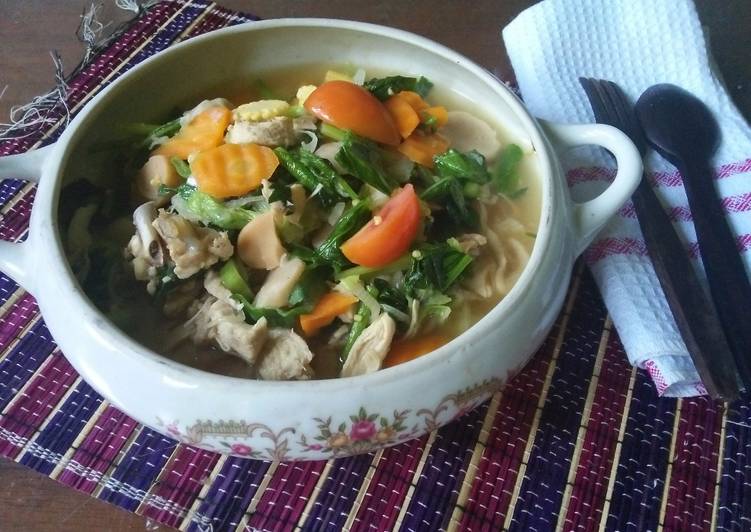 Resep Capcay kuah hit n run #pr_capcay yang Enak