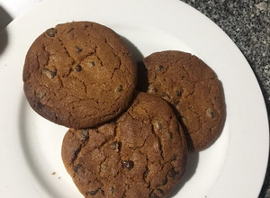 Una foto de Galletas 🍪con chispas de chocolate