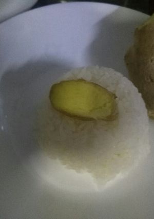 صورة لوصفة رز ابيض بالزنجبيل