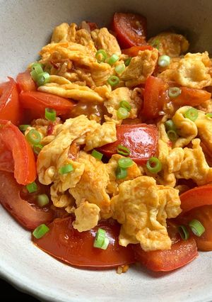 A picture of Stir-fried Tomato & Egg.