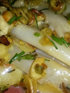 A picture of Sig's Asparagus, Almond and Cheese Bake.