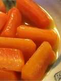 Microwaved Carrot Glacés