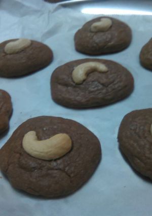 A picture of Butterless Nutella Cookies.