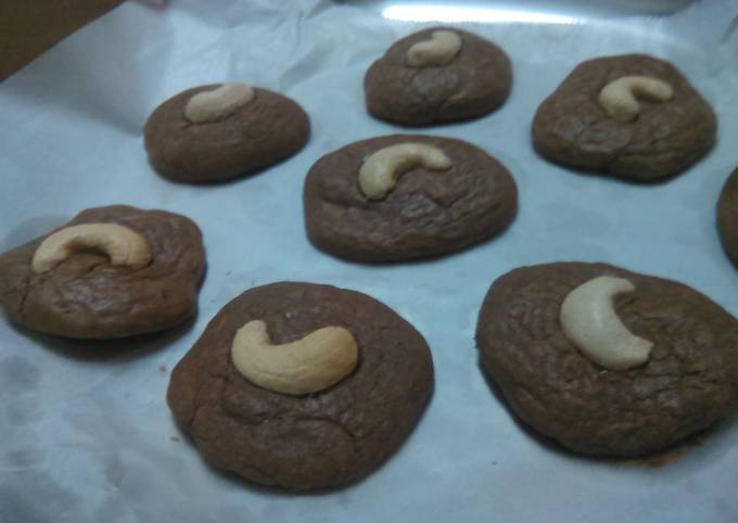 Butterless Nutella Cookies