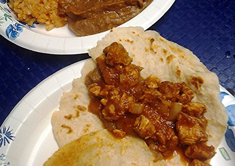 Recipe of Award-winning Latino inspired dinner