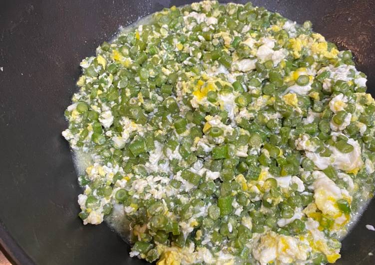 Resep Cah Kacang Panjang Telur, Bikin Ngiler