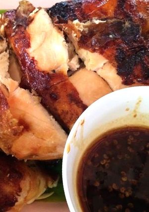 รูปของ ไก่ย่างกระเทียมพริกไทย
