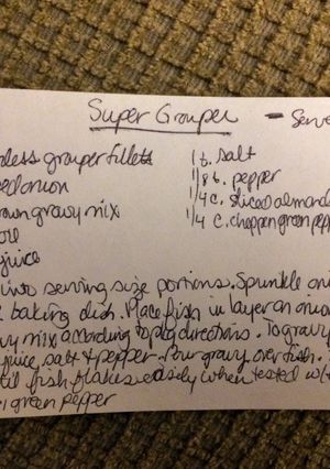 A picture of Super Grouper.