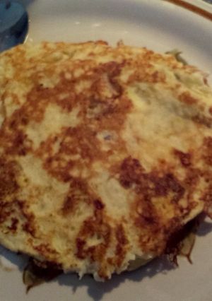 A picture of Super Skinny Banana pancakes [2 ingredients only] Wheat free.
