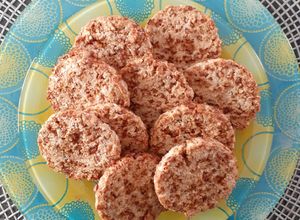 Une photo de Biscuits au Pralin et Noix de Coco / Healthy
