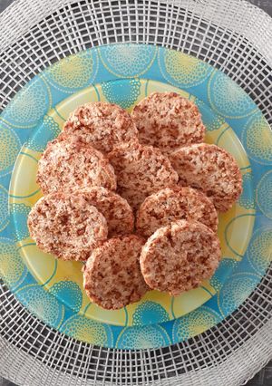 Une photo de Biscuits au Pralin et Noix de Coco / Healthy