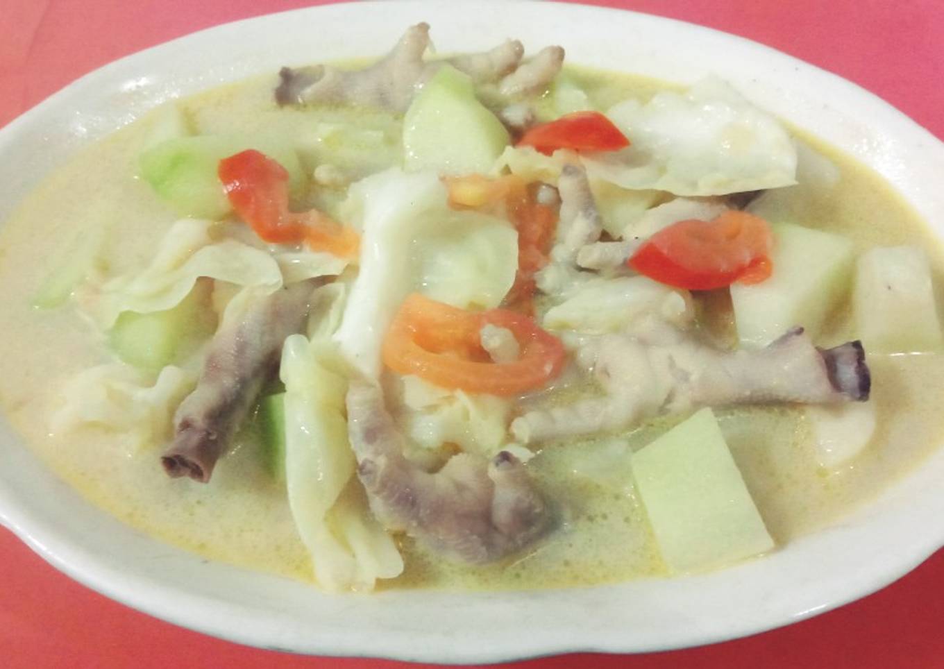 Tongseng ceker ayam