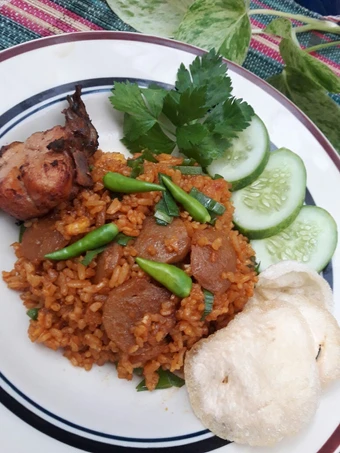 Cara Gampang Membikin Resep Nasi Goreng Saos Tomat yang  Bikin Ketagihan Anti Ribet, Uenak Banget
